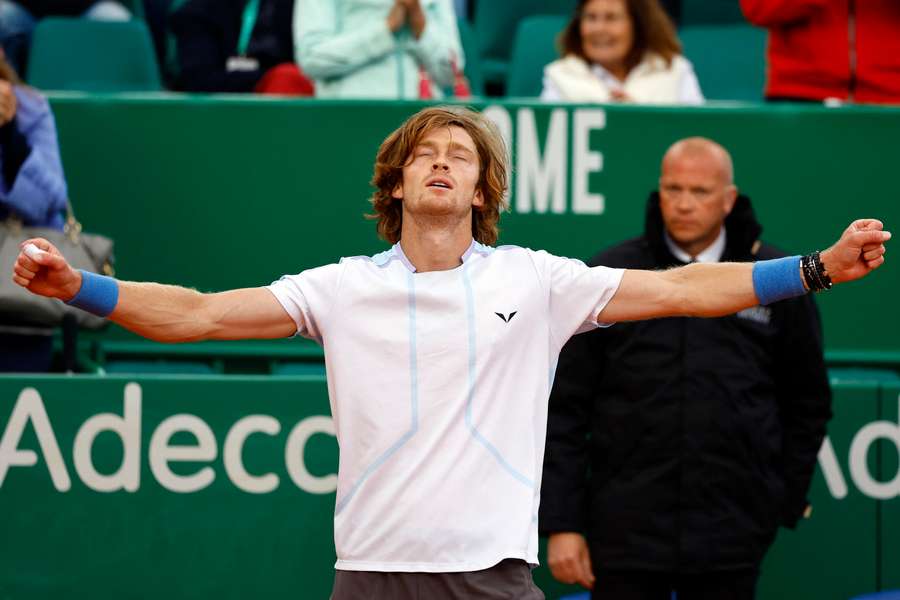 Andrey Rublev won his first Masters title against Holger Rune in Monte Carlo