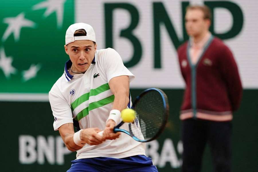 Cazaux à Roland-Garros.