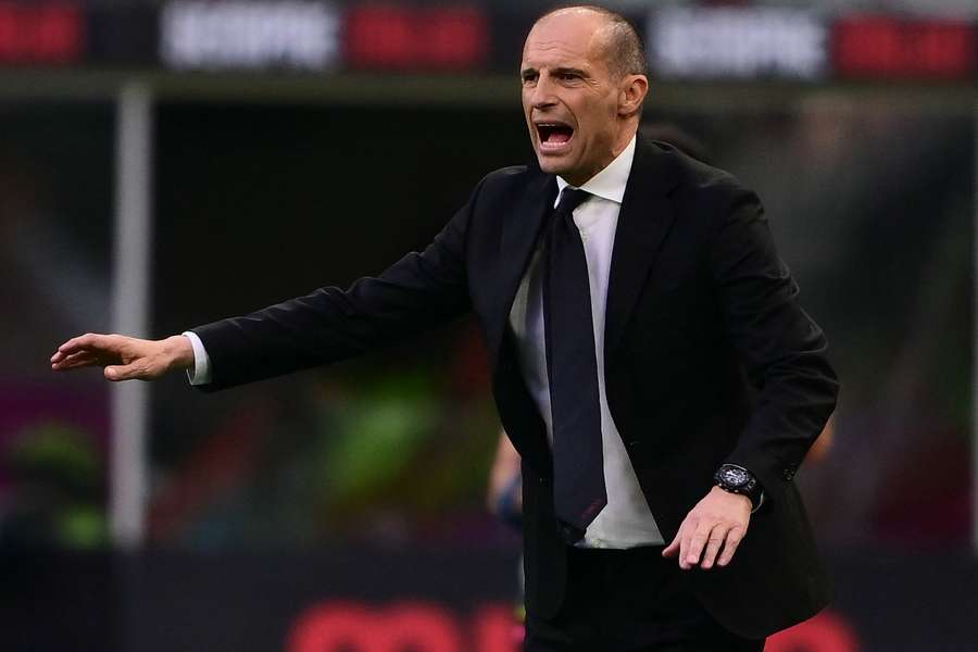 Allegri contre l'Udinese le week-end dernier.