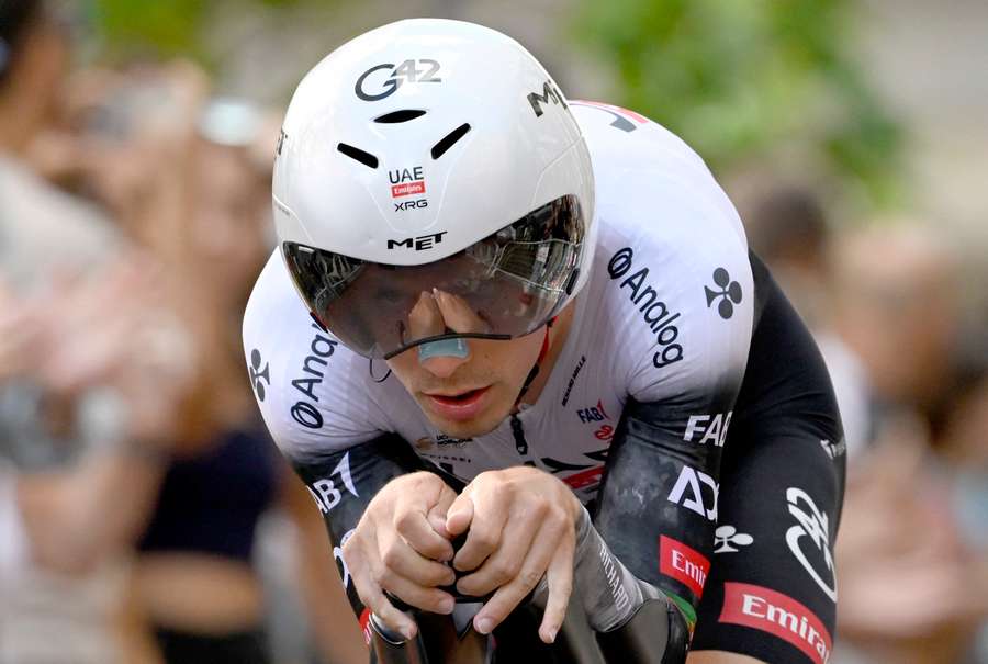 Joao Almeida nella Vuelta di Spagna del 2025 Joao Almeida nella Vuelta di Spagna del 2025