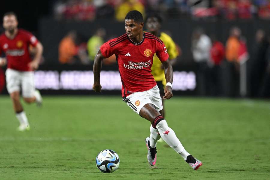 Rashford (na fotke) predĺžil v júli s klubom zmluvu do leta 2028, adidas zase do júna 2035.