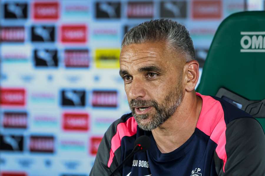 Rui Borges, treinador do Sporting Rui Borges, treinador do Sporting