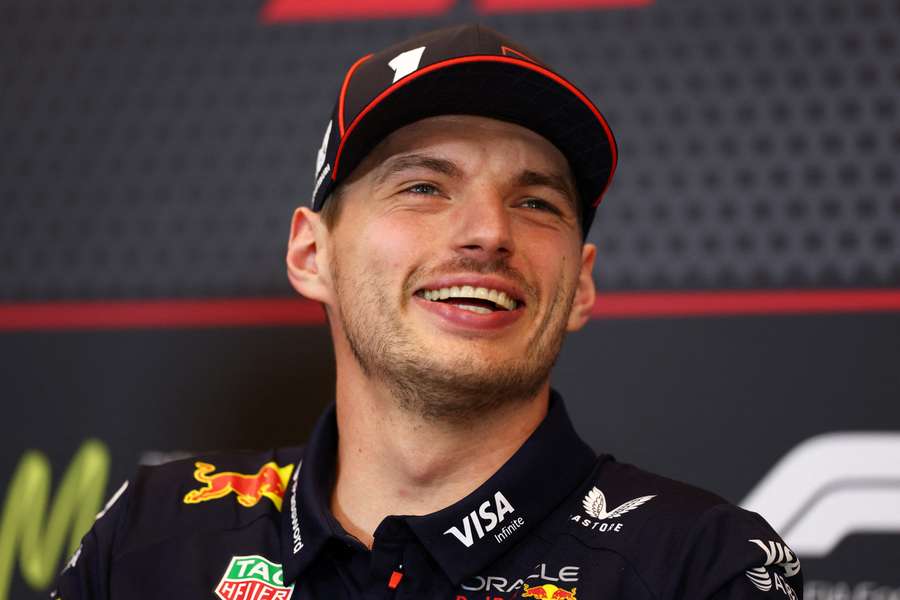 Max Verstappen at the Monaco press conference