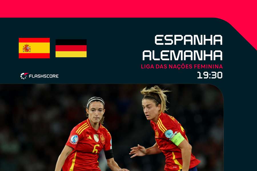 Alemanha e Espanha frente a frente