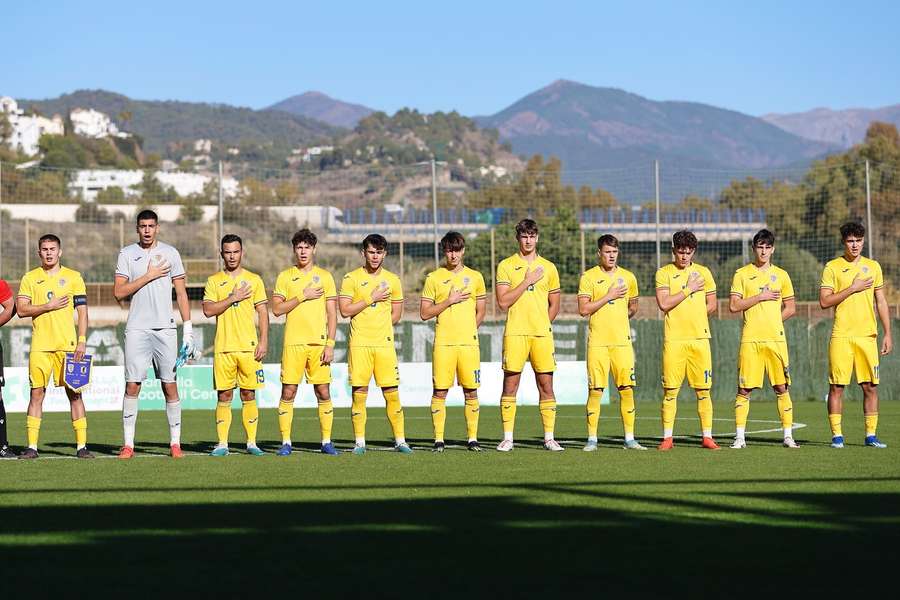 România U18 înaintea unui meci cu Japonia 