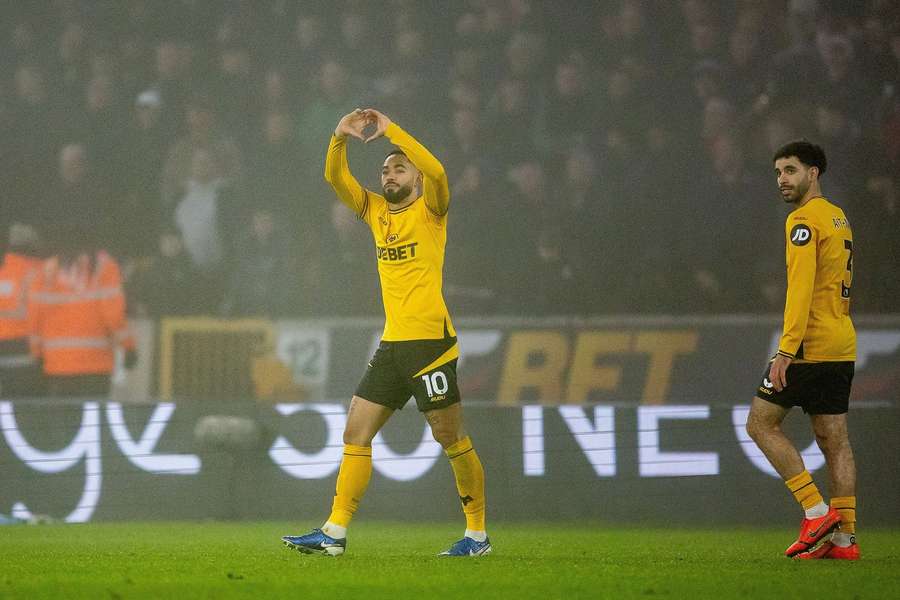 Matheus Cunha está em destaque pelo Wolverhampton