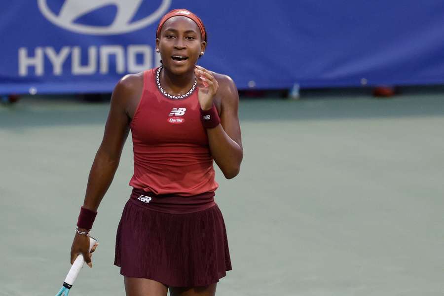 Næste kamp for Coco Gauff er Wimbledon-mesteren Marketa Vondrousova.