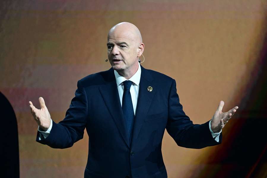Gianni Infantino la semaine dernière à Miami.