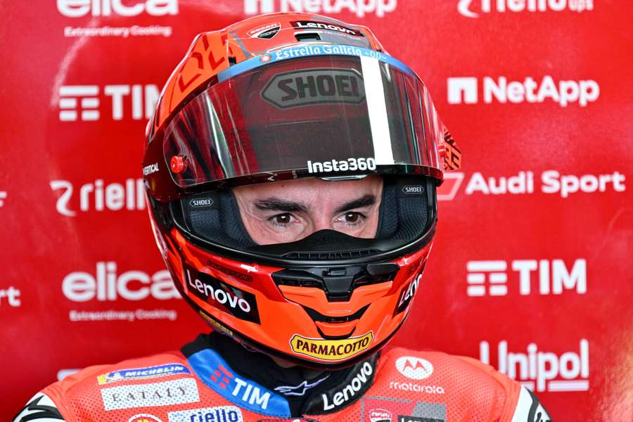 Marc Márquez, concentrado