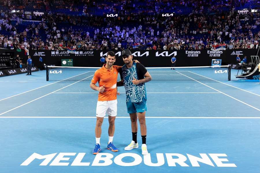 Djokovic and Kyrgios will be two of the most-watched tennis players at the upcoming Australian Open in Melbourne