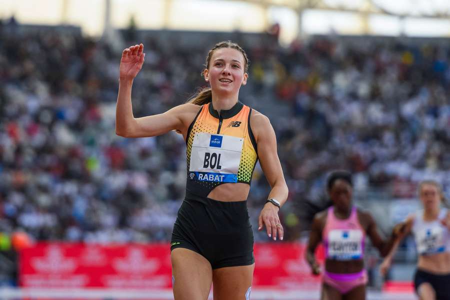 Femke Bol vuelve a gran nivel en la Liga de Diamante.