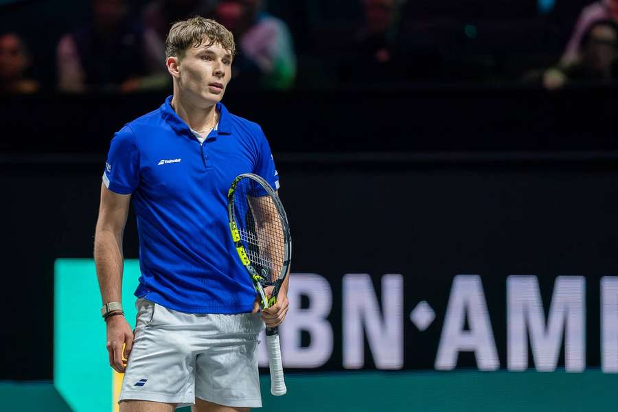 17-year-old Mees Rottgering made his ATP Tour debut in Rotterdam