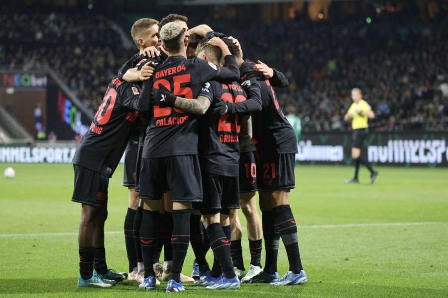 Leverkusen are challenging at the top of the Bundesliga