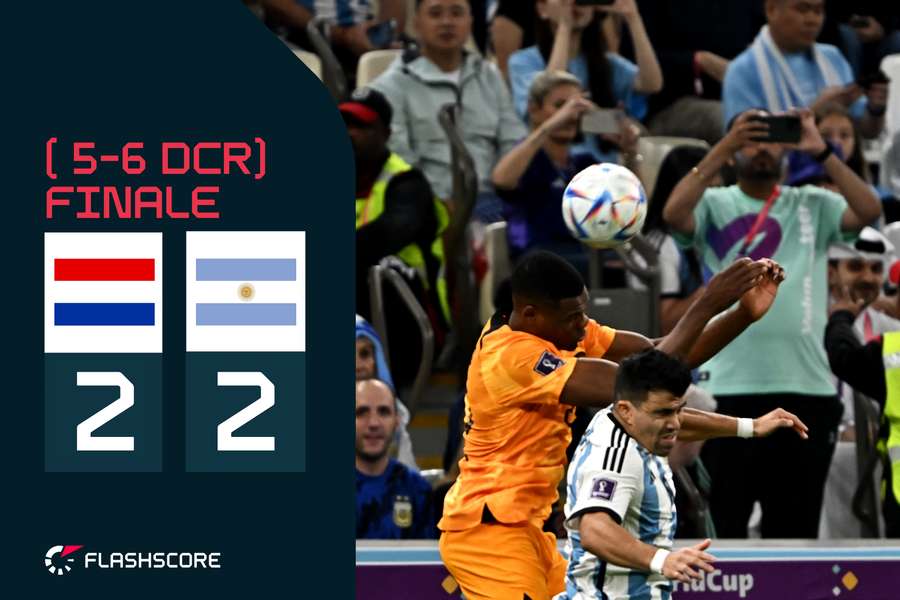 Coppa del Mondo, Olanda-Argentina 5-6 d.c.r. (2-2)