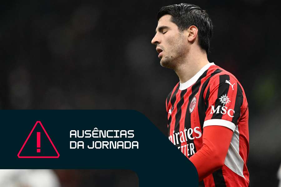Álvaro Morata vai falhar o grande jogo com a Juventus