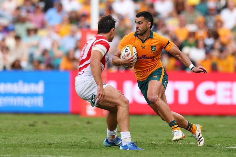 Wallabies fullback Tom Wright is earning his 50th international cap this weekend. Wallabies fullback Tom Wright is earning his 50th international cap this weekend.