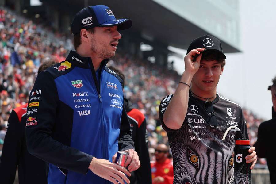 Red Bull's Max Verstappen (right) has been a staunch critic of F1's new era