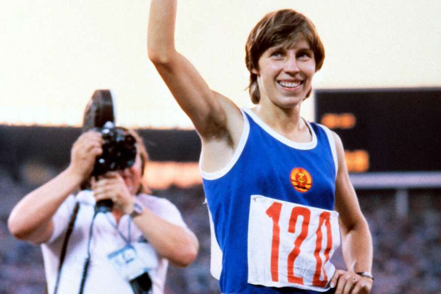 Marita Koch, una de las atletas con el récord mundial más longevo