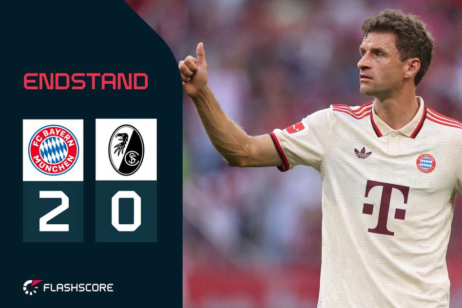 Thomas Müller traf in seinem 710. Bayern-Spiel.