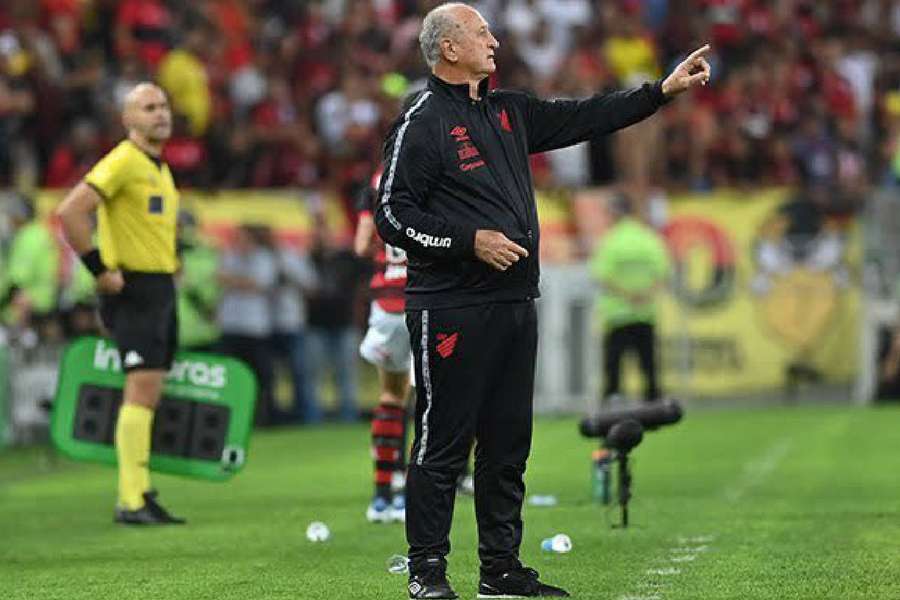 Felipão trocou o Athletico-PR pelo Atlético-MG