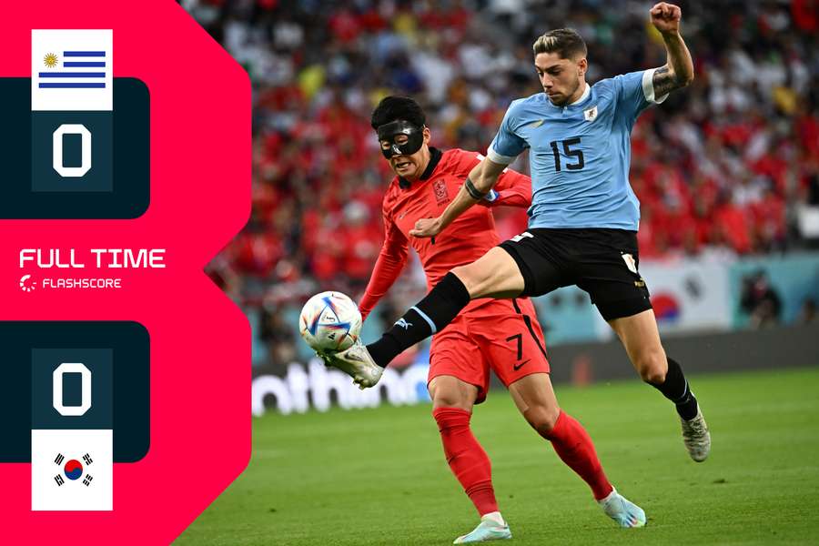 Uruguay - Coreea de Sud 0-0. Remiză albă între Valverde și Son
