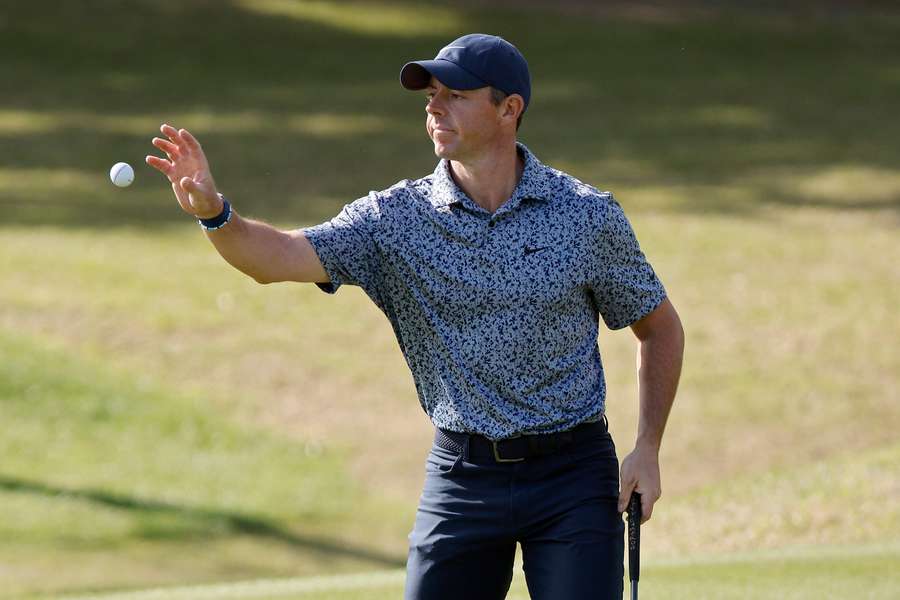 Rory McIlroy says he is at the front of the Ludvig Aberg "bandwagon"