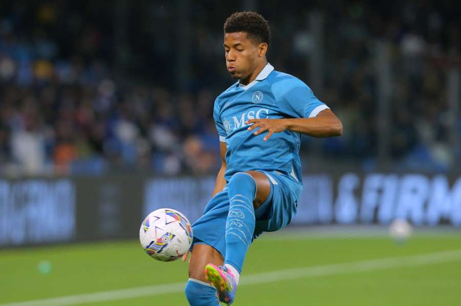 David Neres avec le Napoli.