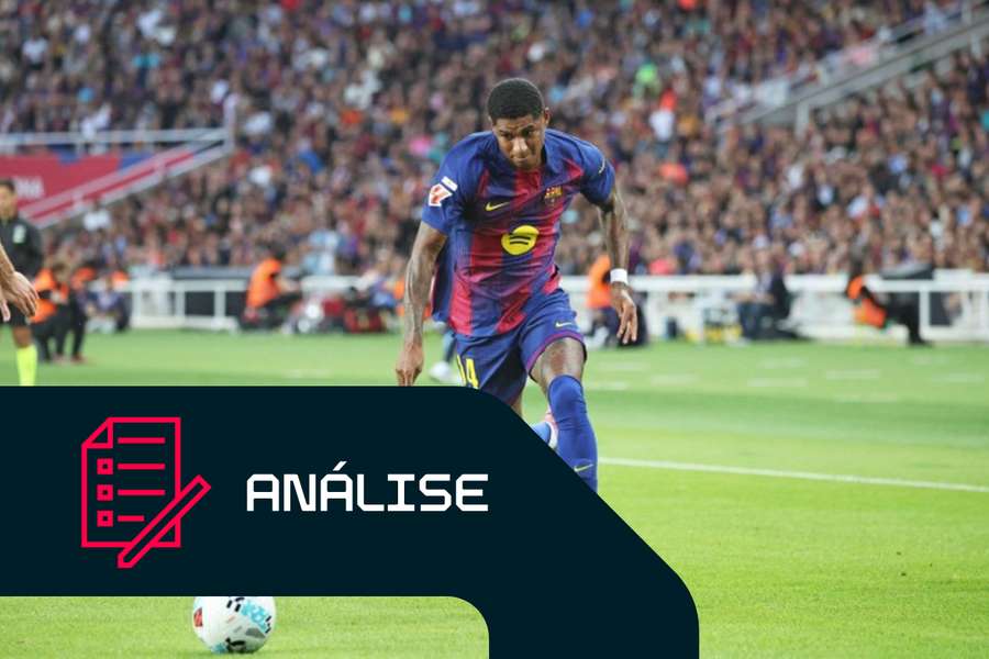Marcus Rashford ao serviço do Barcelona
