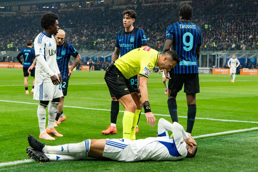 L'infortunio di Morata nel match del Como contro l'Inter