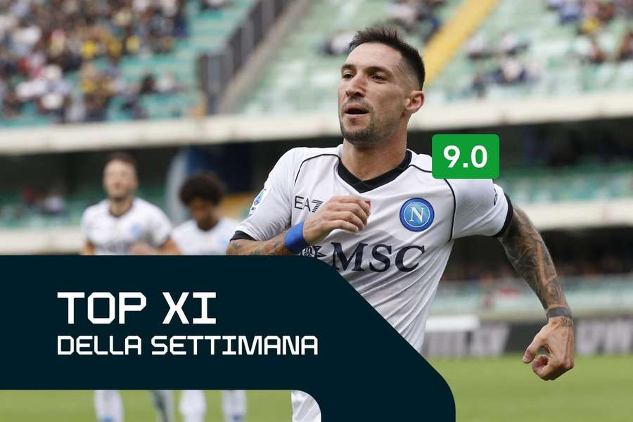 La Top XI della nona giornata di Serie A: Politano corre e segna, Luis Alberto ispirato