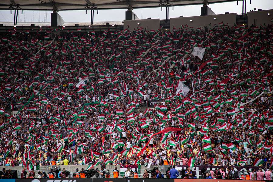 A festa que a torcida tricolor fez na final da Libertadores