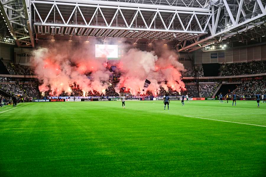 Svensk fodboldboss: Planlagt uro afbrød Stockholm-derby