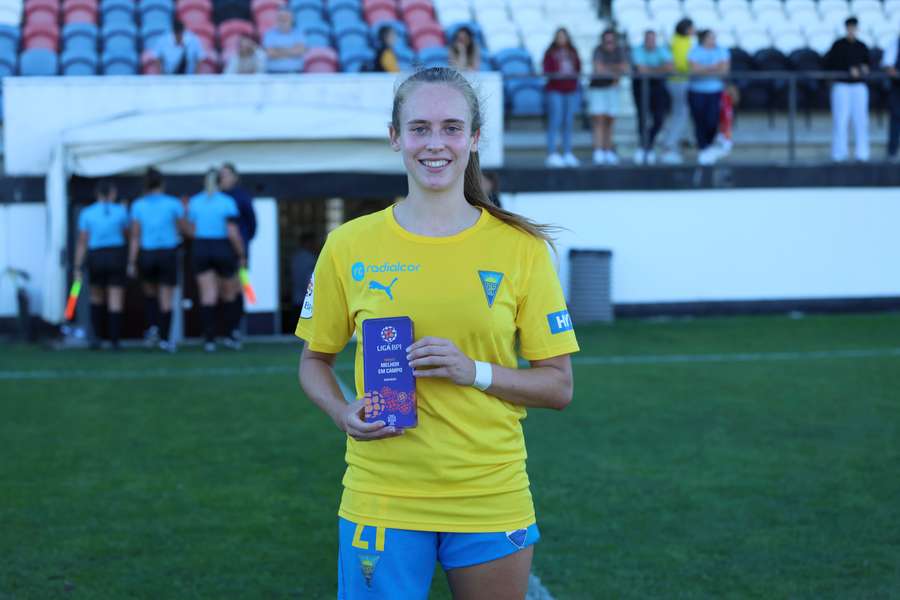 Sarah Brasero in the limelight for Estoril