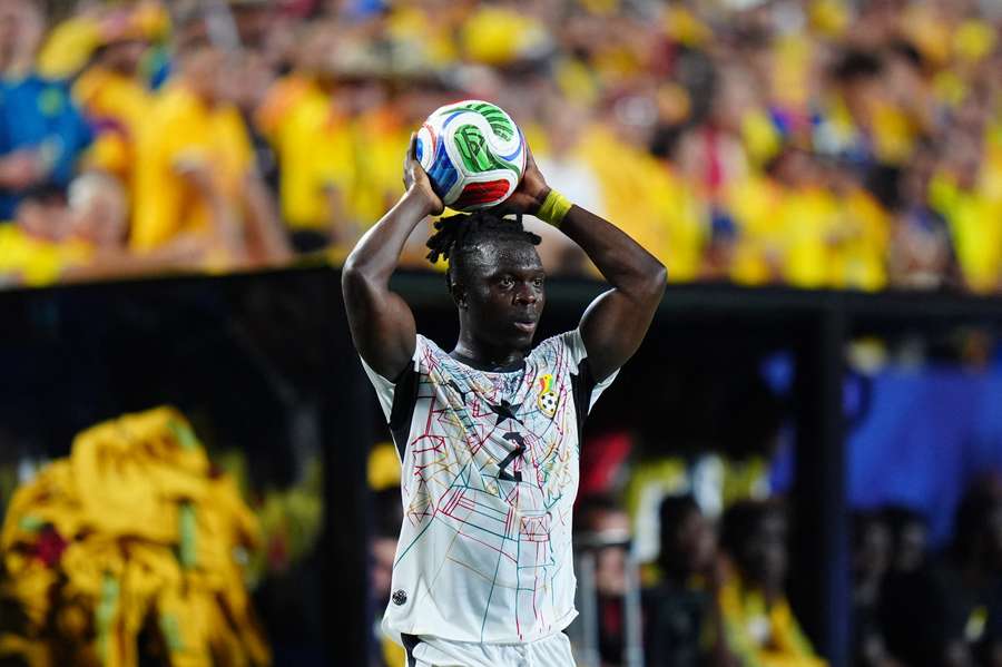 Alidu Seidu lors du Mondial 2026.