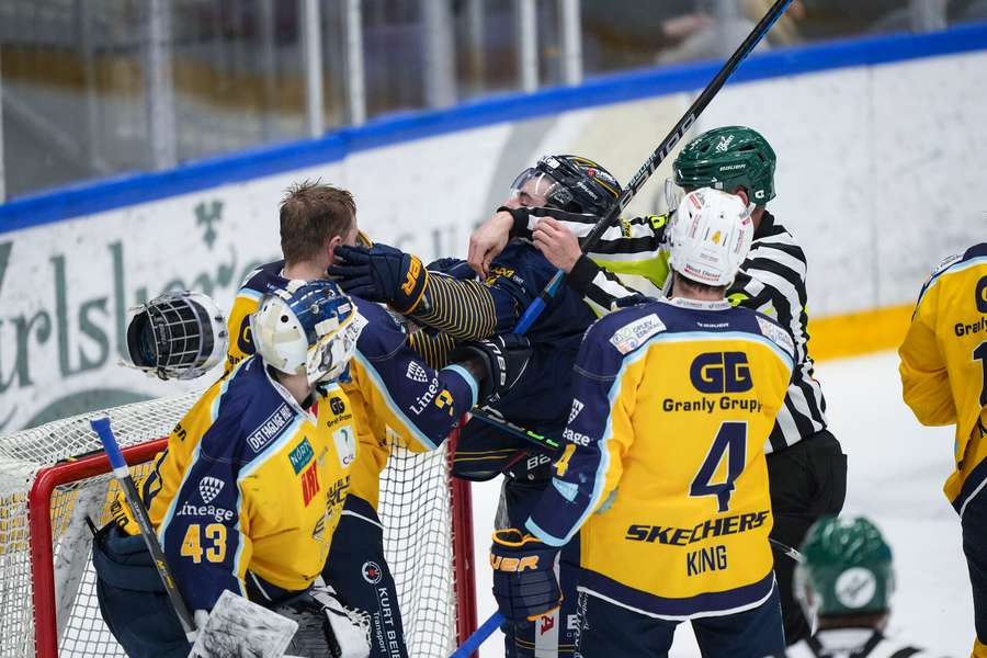 Der var ikke mangel på infight i Esbjerg.