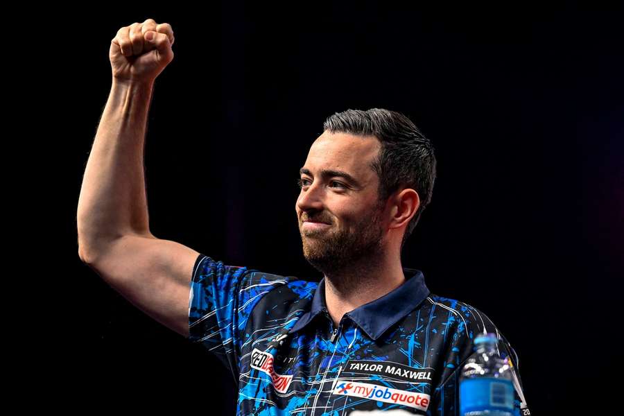 Luke Humphries, pictured competing at the New Zealand Darts Masters last month