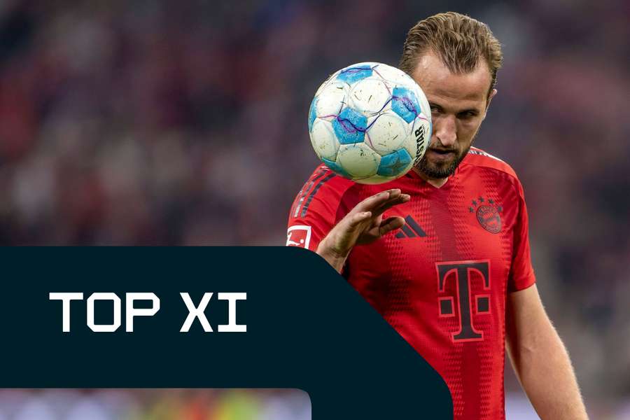 Dreierpack als Antwort auf die Kritik: Kane steht nach seiner Gala gegen Stuttgart in der Bundesliga Top XI