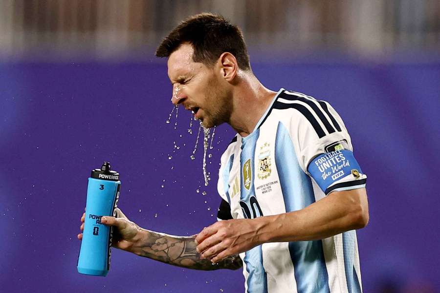 Messi cíti únavu. Messi cíti únavu.