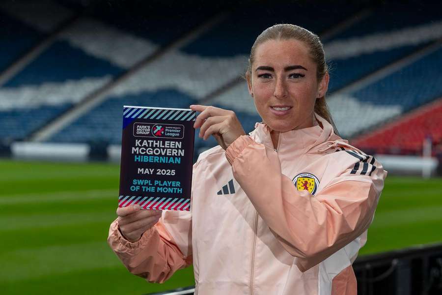 Kathleen McGovern won three Player of the Month awards Kathleen McGovern won three Player of the Month awards