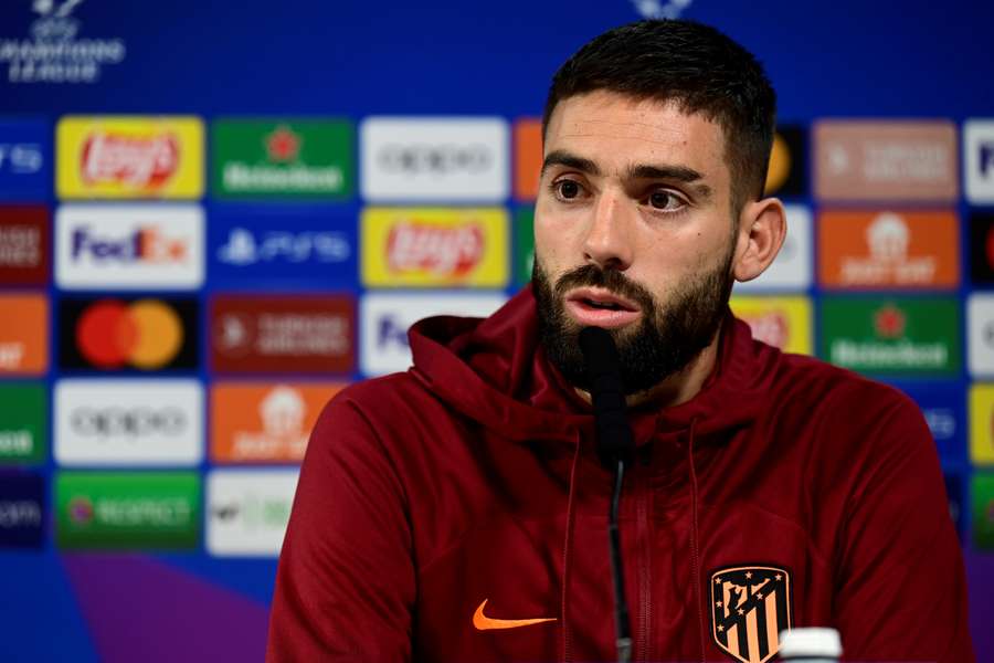 Carrasco se mostró esperanzado de cara al partido de Champions ante el Leverkusen.