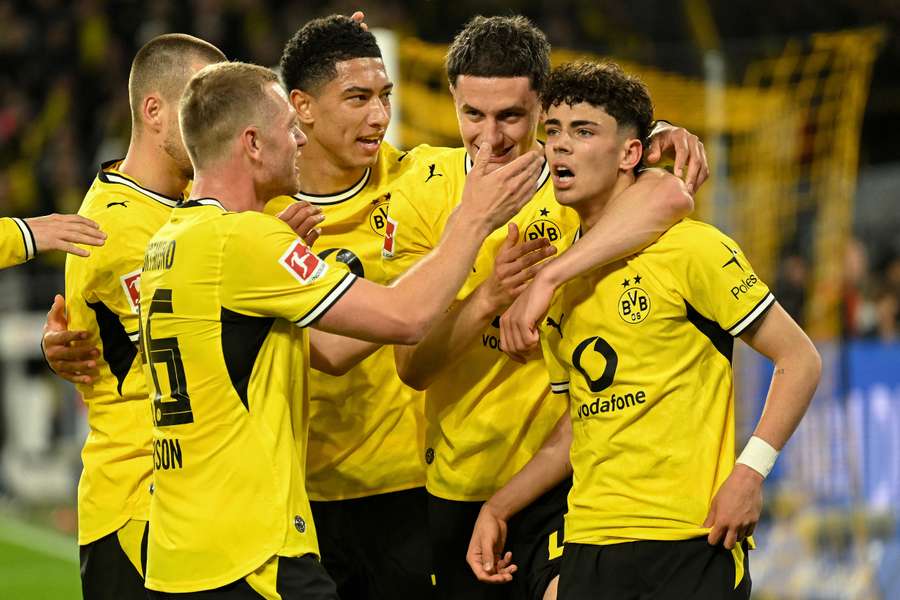 O Dortmund foi vice-campeão da Bundesliga mais uma vez