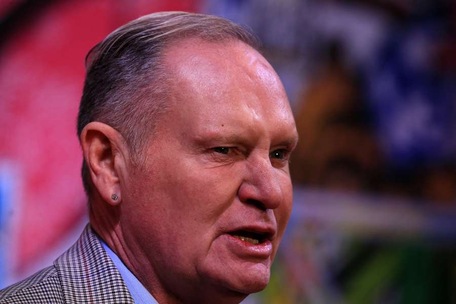 Paul Gascoigne à Manchester en novembre 2021. Paul Gascoigne à Manchester en novembre 2021.