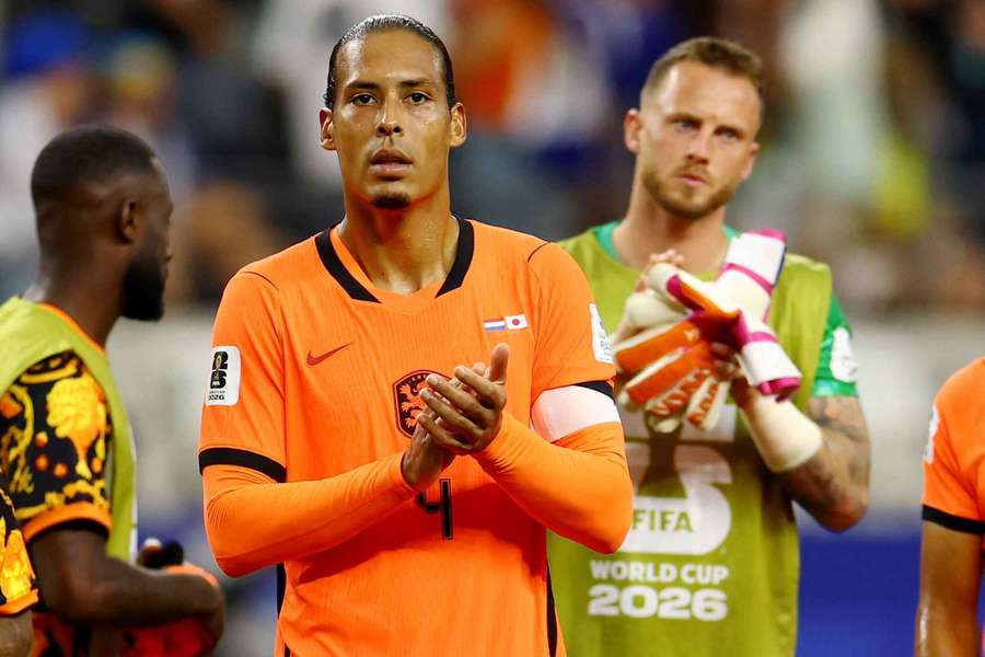 Virgil van Dijk hatte die Elftal zwischenzeitlich in Führung gebracht. Virgil van Dijk hatte die Elftal zwischenzeitlich in Führung gebracht.