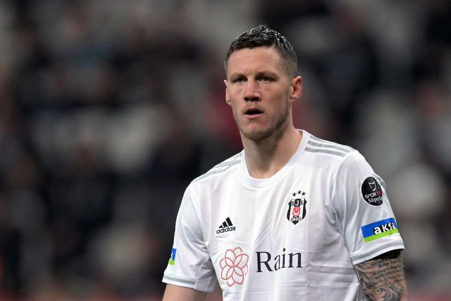 Wout Weghorst le 7 janvier sous le maillot du Besiktas.