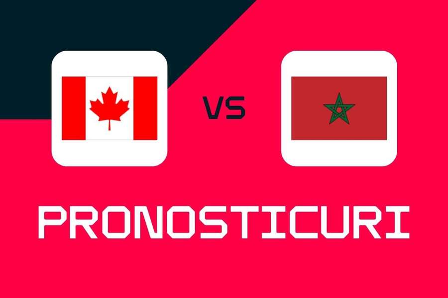 Canada - Maroc: Pronosticuri, cele mai bune pariuri și cote (Optimi Cupa Mondială)b Canada - Maroc: Pronosticuri, cele mai bune pariuri și cote (Optimi Cupa Mondială)b
