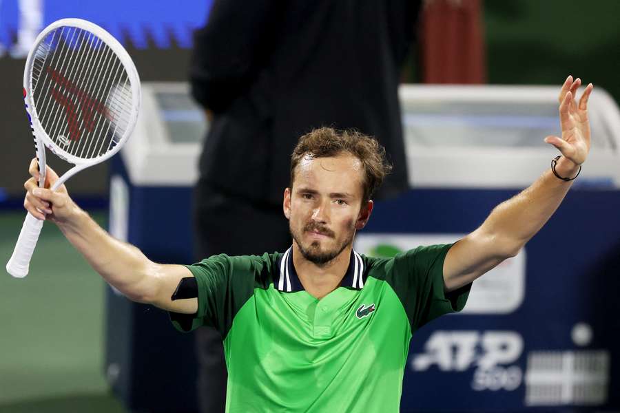 Daniil Medvedev, semifinalist la Dubai