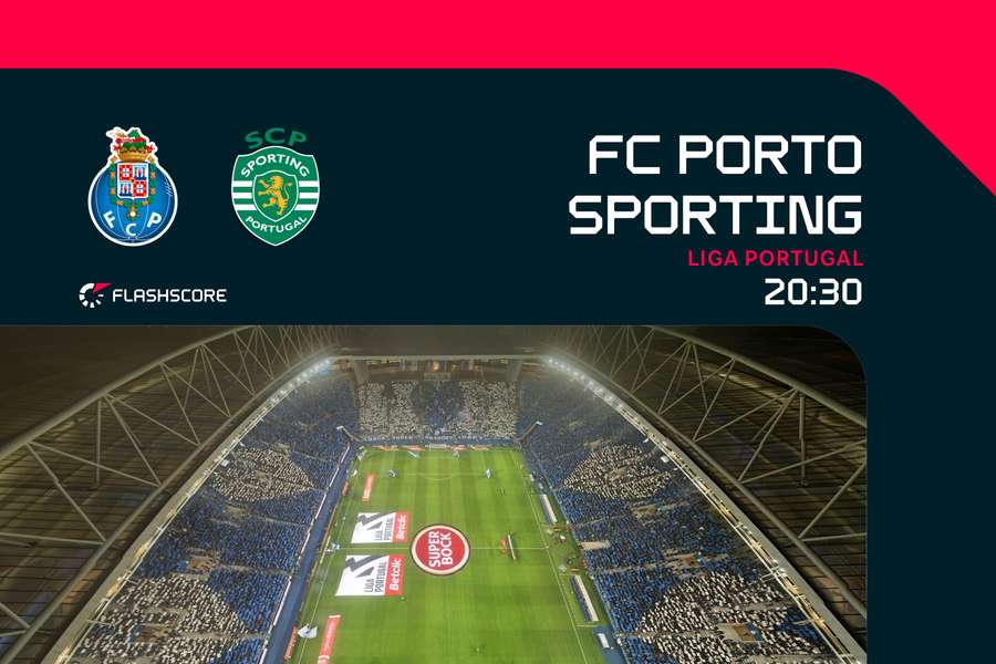 Estádio do Dragão vai ser o palco da partida