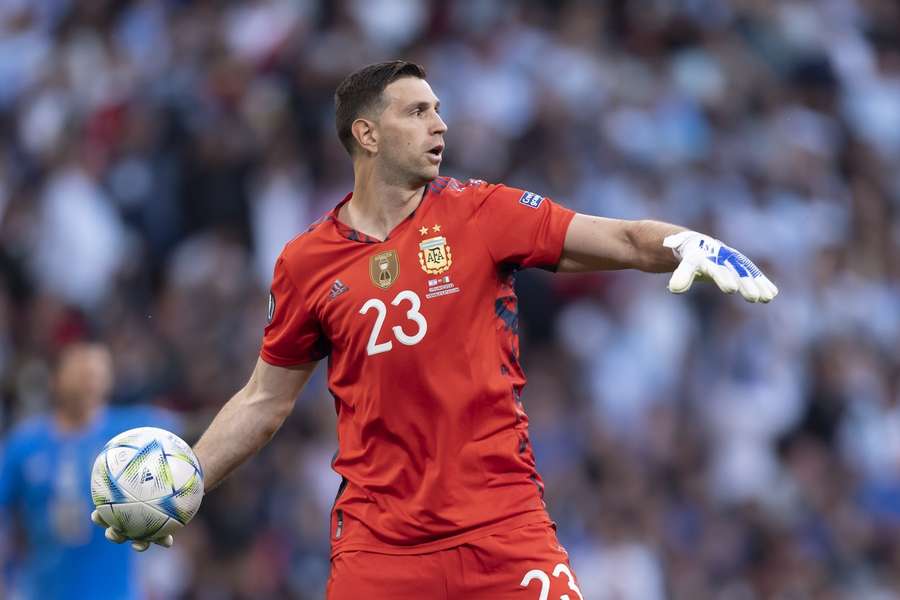 Emiliano Martinez fra Aston Villa