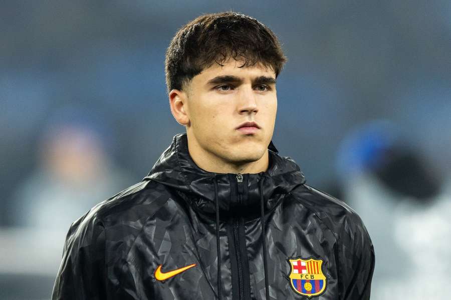 Barcelona defender Pau Cubarsi. Barcelona defender Pau Cubarsi.