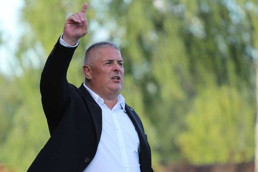 Trenér Milan Valachovič.